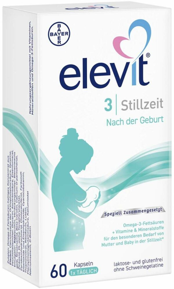 Elevit 3 Stillzeit 60 Weichkapseln