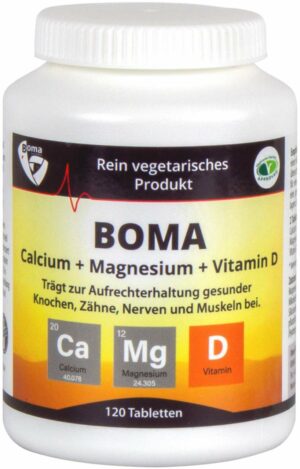 Calcium Magnesium Vitamin D 120 Tabletten