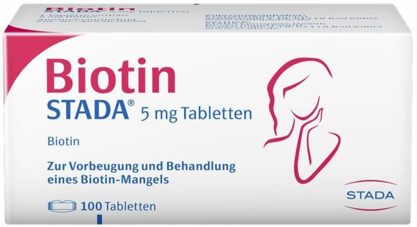 Biotin Stada 5 mg 100 Tabletten