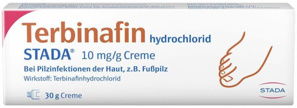 Terbinafin Hydrochlor.Stada 10mg Pro G 30 G Creme