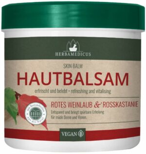 Hautbalsam rotes Weinlaub & Rosskastanien Gel 250 ml