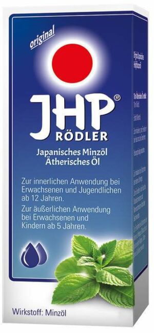 JHP Rödler Japanisches Minzöl ätherisch 10 ml