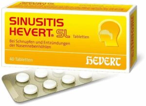 Sinusitis Hevert SL 40 Tabletten