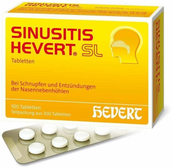Sinusitis Hevert SL 300 Tabletten