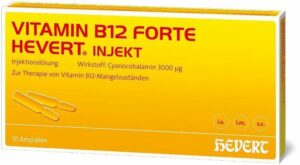 Vitamin B12 Forte Hevert Injekt 10 X 2 ml Ampullen
