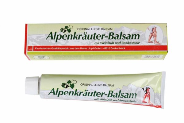 Alpenkräuter Balsam mit Weinlaubund Rosskastanie 200 ml