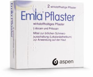 Emla Pflaster 2 X 1  Pflaster