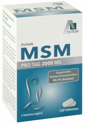MSM 2000 mg 120 Tabletten