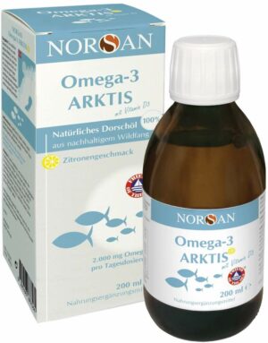 Norsan Omega-3 Arktis mit Vitamin D3 flüssig 200 ml