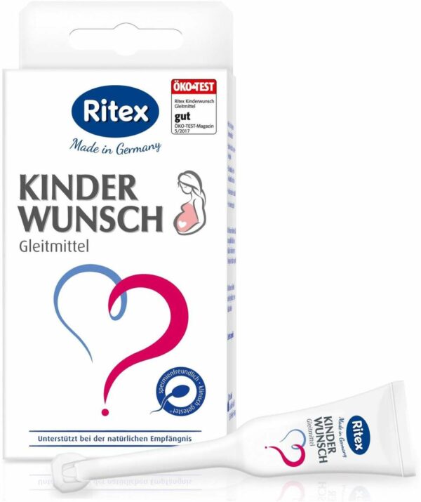 Ritex Kinderwunsch Gleitmittel 8 X 4 ml Gel