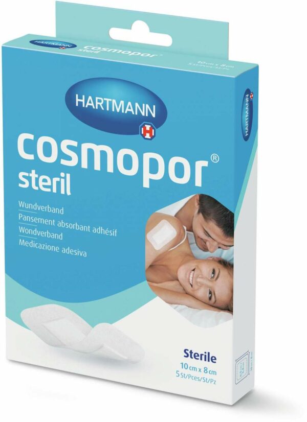 Cosmopor Steril 5 Pflaster 10 cm X 8 cm