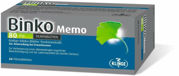 Binko Memo 80 mg 60 Filmtabletten
