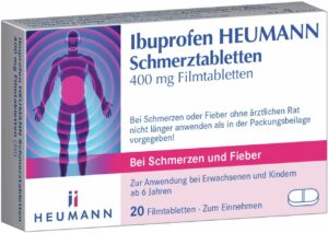 Ibuprofen Heumann Schmerztabletten 400mg 20  Filmtabletten