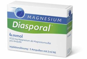 Magnesium Diasporal 4 Mmol Ampullen 5 X 2 ml