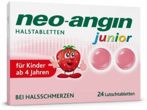 Neo Angin junior Halstabletten 24 Stück