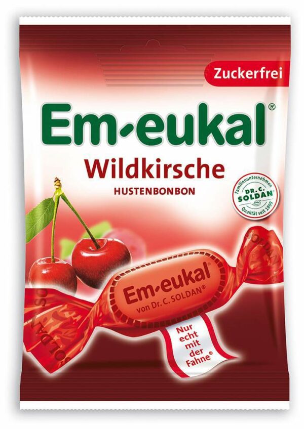 Em Eukal Wildkirsche Zuckerfrei 75 G Bonbons