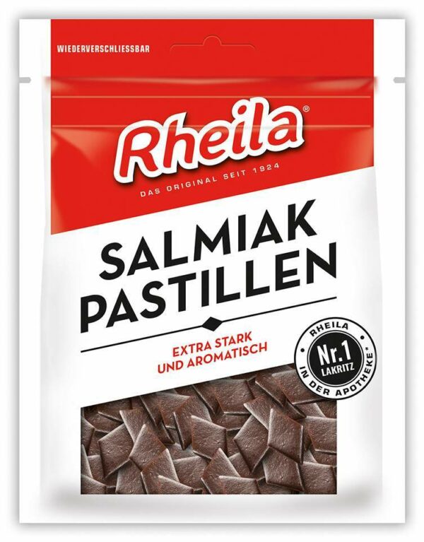 Rheila Salmiak Pastillen Mit Zucker 90 G