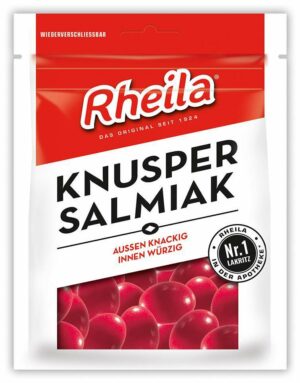 Rheila Knusper Salmiak Mit Zucker 90 G Bonbons