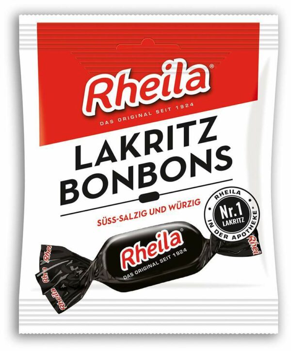 Rheila Lakritz Bonbons Mit Zucker 50 G