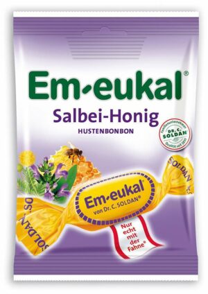 Em Eukal Bonbons Salbei Honig Mit Zucker 75 G