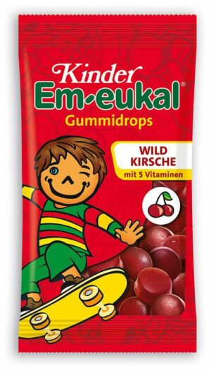 Kinder Em Eukal Wildkirsche Gummidrops 75 G