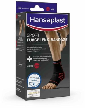 Hansaplast Sport Fußgelenk-Bandage Gr. S - M 1 Stück