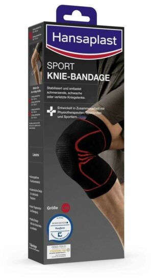 Hansaplast Sport Knie Bandage Gr.S - M 1 Stück