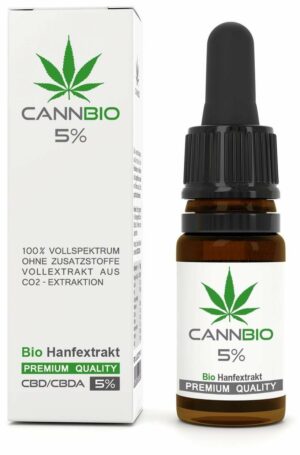 Cbd 5 % Cannbio 10 ml Tropfen