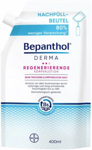 Bepanthol® DERMA Regenerierende Körperlotion 400 ml Nachfüllbeutel