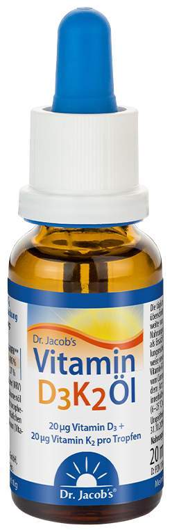Vitamin D3 K2 Öl Dr.Jacob s 20 ml Tropfen