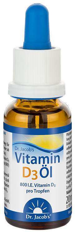 Vitamin D 3 Öl Dr.Jacob s Tropfen 20 ml