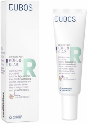 Eubos Kühl & Klar Anti-Rötung CC Creme LSF 50 30 ml