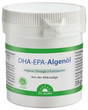 Dha Epa Algenöl 60 Kapseln