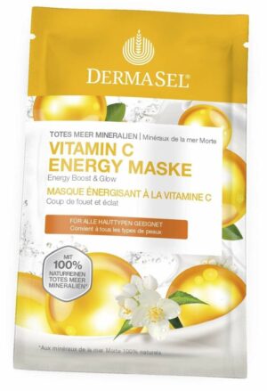 Dermasel Totes Meer Vitamin C Energy Maske 12 ml Gesichtsmaske