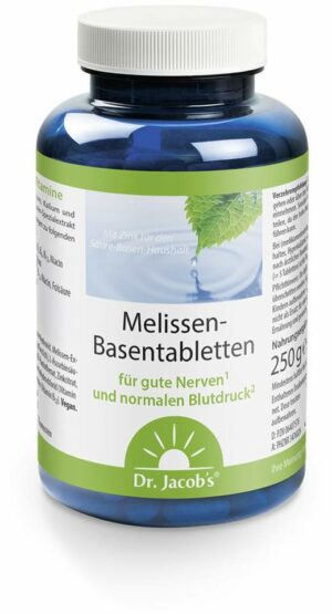 Melissen Basentabletten 250 Stück