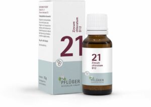 Biochemie Pflüger Nr. 21 Zincum Chloratum D12 15 G Globuli