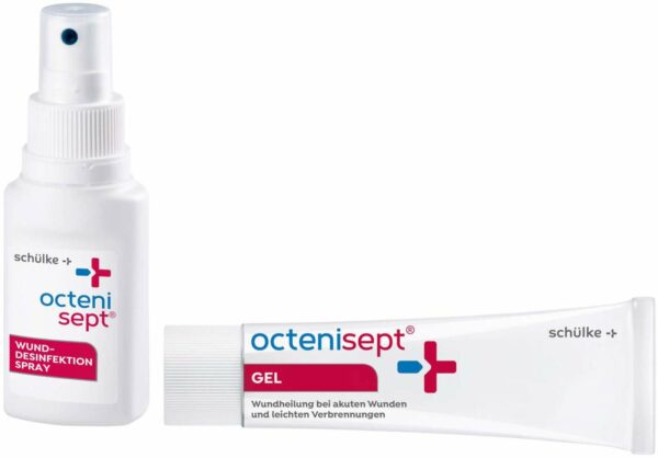 Octenisept Wund-Desinfektion 50 ml Spray + Octenisept Wundgel 20 ml