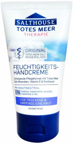 Salthouse Therapie Totes Meer Feuchtigkeits Handcreme 75 ml Creme