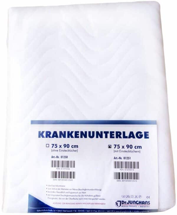 Krankenunterlage 75x90cm Waschbar Stecklaken