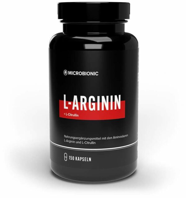 L-Arginin Microbionic 150 Kapseln