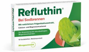 Refluthin Kautabletten Minzgeschmack 16 Stück