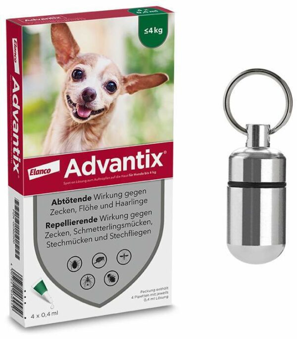 Advantix Spot-On Hund bis 4 kg 4 x 0