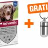 Advantix Spot-On Hund 25-40 kg 4 x 4 ml Lösung + gratis Adresskapsel