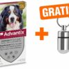 Advantix Spot-On Hund 40-60 kg 4 x 6 ml Lösung + gratis Adresskapsel