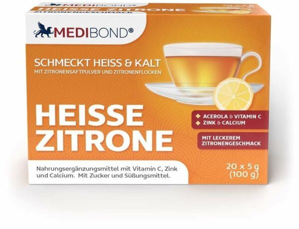 Heiße Zitrone Medibond 20 Beutel