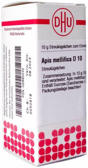 Apis mellifica D10 10 g Globuli