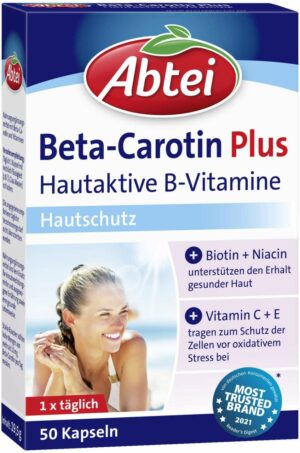 Abtei Beta - Carotin Plus 50 Kapseln