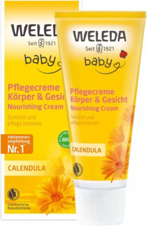 Weleda Calendula Pflegecreme Körper & Gesicht 75 ml Creme