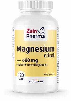 Magnesiumcitrat 120 Kapseln