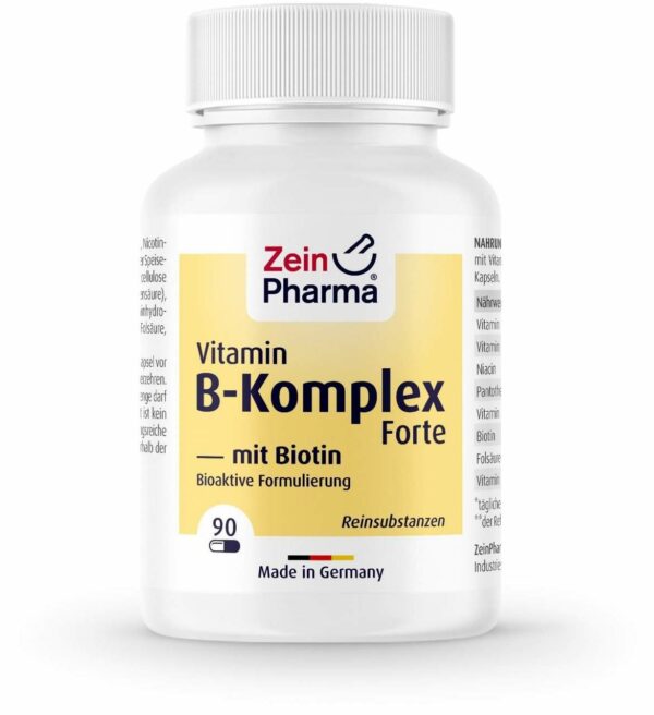Vitamin B Komplex Forte + Biotin 90 Kapseln